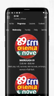 89 FM | São Bento do Sul - SC android App screenshot 2